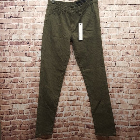 Calvin Klein Jeans Ultimate Skinny Camo Print Stretch Jeans Size 31/12 - Picture 1 of 15